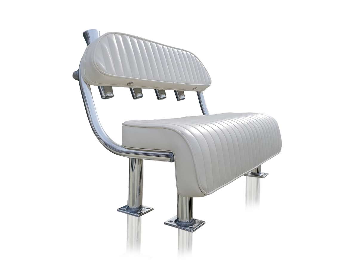 Livewell Leaning Post Custom Aluminum Livewell Boat Seat